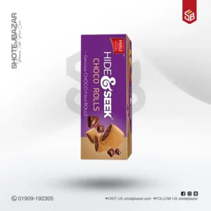 Hide & Seek Choco Rolls Biscuits (75gm X 6pcs)