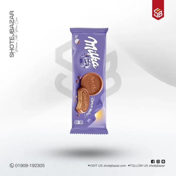 Milka Choco Wafer - Chocolate Coated Waffles 150g - Image 1