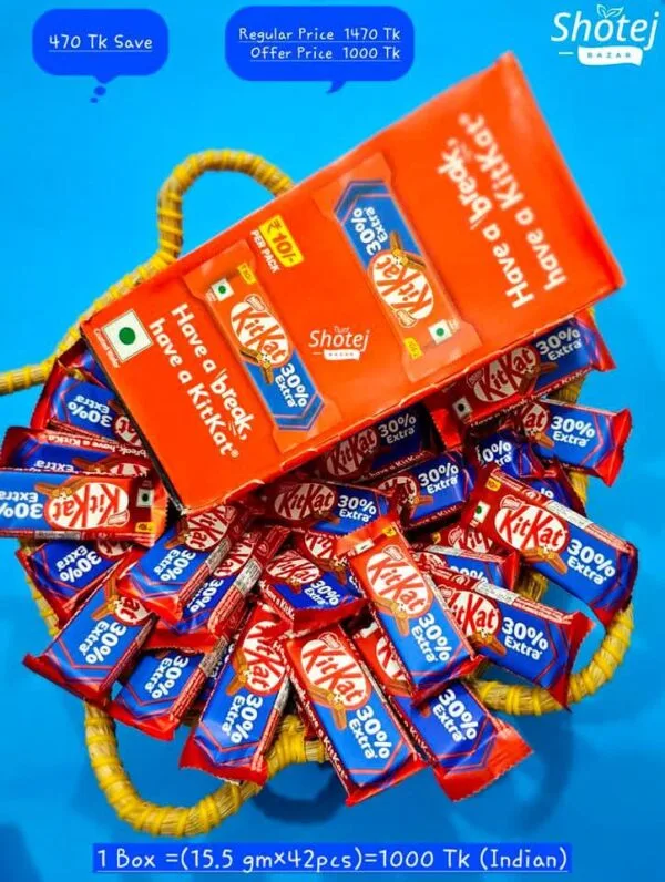 kitkat 10rs 30% extra