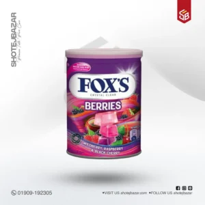 Fox's candy (Crystal Clear Berries Flavored Candy Tin180 gm)