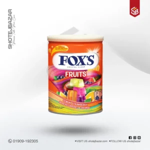 Fox's candy (Crystal Clear Fruits Flavored Candy Tin180 gm)