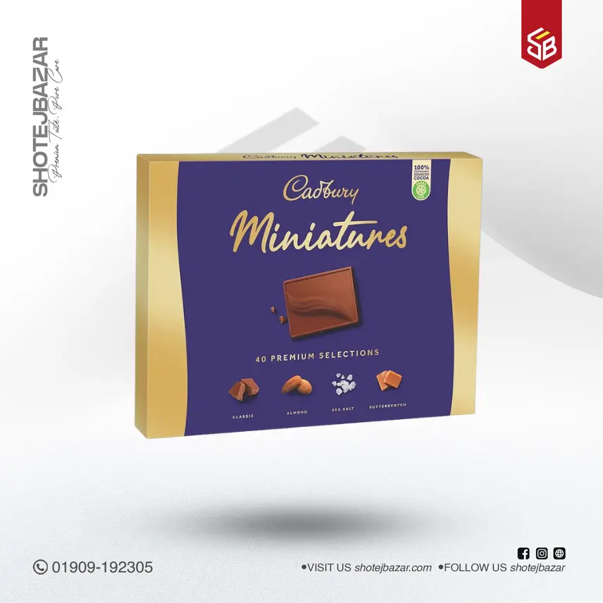Cadbury Miniatures Premium Selections Chocolate Assortment Bites 400 g
