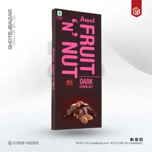 Amul Fruit N Nut Dark Chocolate 150G(pack of 3)