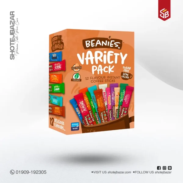 Beanies Coffee Stick Variety Box (Pack of 12) – 24g
