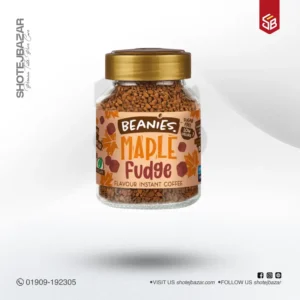 Beanies Maple Fudge Flavour Instant Coffee 50g