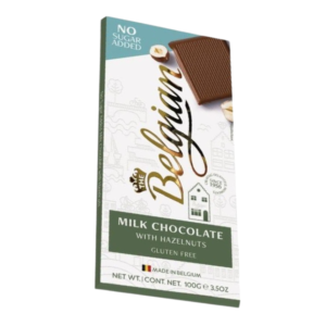 Belgian Milk With Hazelnut Chocolate 100g