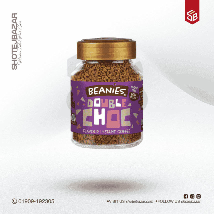 Beanies Duble Chocolat Flavour Instant Coffee 50g