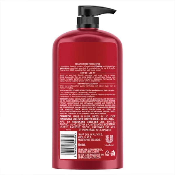 Tresemme Keratin Smooth, Shampoo, 1L