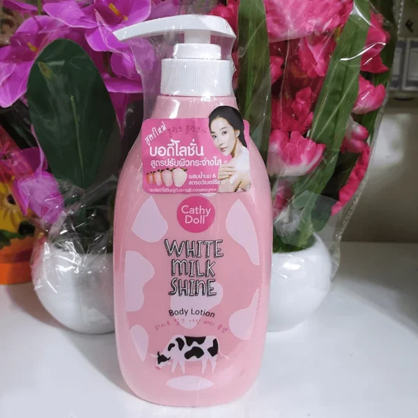 Cathy Doll White Milk Shine Body Lotion 450ml