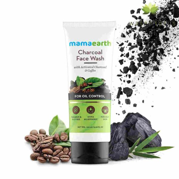 Mamaearth charcoal face wash for oil control