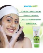 Mamaearth Tea Tree Face Wash with Neem (100ml) - Image 2