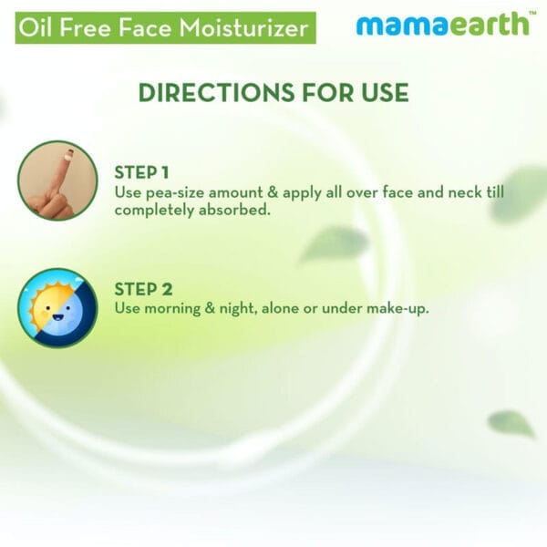 MAMAEARTH Rice Water Oil Free Face Moisturizer