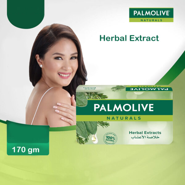 palmolive soap herbal extracts