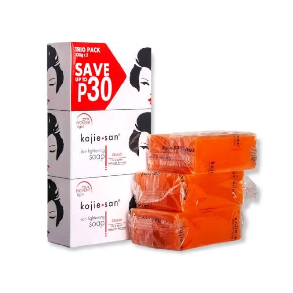 Buy Kojie San Skin Lightening Soap 100g Pack of 3