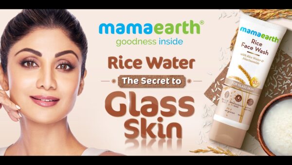 Mamaearth Rice Face Wash With Rice Water & Niacinamide