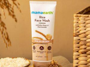 Mamaearth Rice Face Wash With Rice Water & Niacinamide