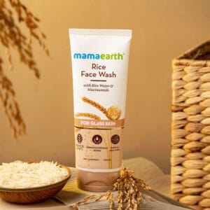 Mamaearth Rice Face Wash With Rice Water & Niacinamide