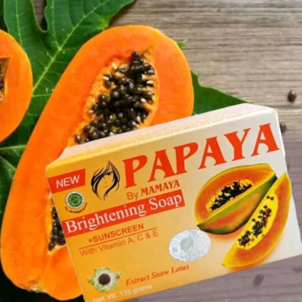 New Papaya By Mamaya Brightening Soap