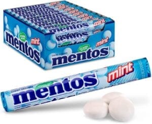 Mentos candy Mint flavour box