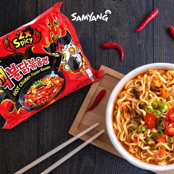 Samyang Buldak Hot Chicken Flavor Ramen 3x Spicy