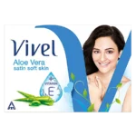 Vivel Aloe Vera Bathing Bar - 100g (Pack of 4)