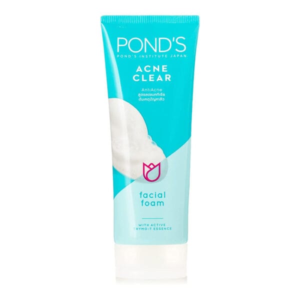 Pond's Acne Clear Facial Foam With Active Thymo-T Essence 100gm
