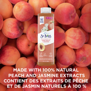 St.Ives Exfoliating Fresh Peach & Jasmine Body Wash 650 ml