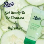 Boots Cucumber Facial Wash, 150 ml