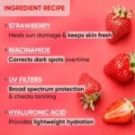 Dot and Key Barrier Repair Hydrating Tinted Lip Balm SPF 50 PA+++ Strawberry Red 10g