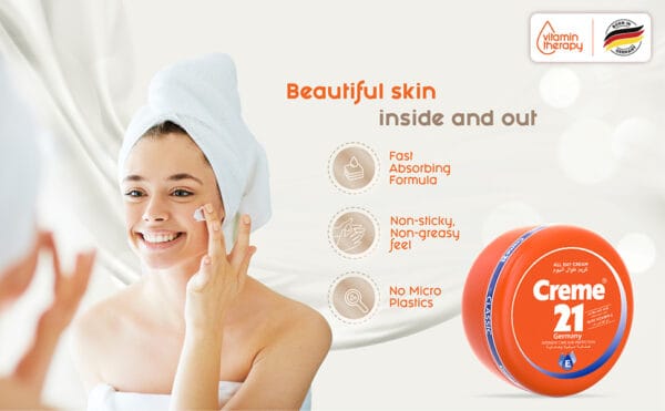 Creme 21 - All Day Cream w/Vitamin B5 250gm