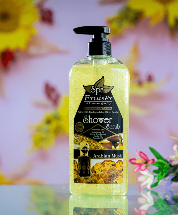 Fruiser Arabian Musk Spa Shower Scrub 730ml - Image 2