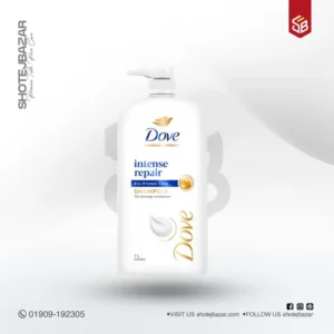 Dove Intense Repair Shampoo For Dry & Damaged Hair, 1 Ltr