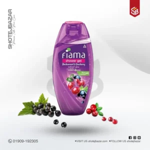 Fiama Body Wash Shower Gel Blackcurrant & Bearberry, 250ml,