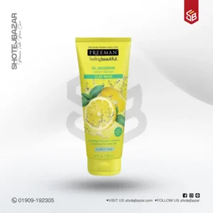 Freeman Oil Absorbing Mint And Lemon Clay Mask 175 ml