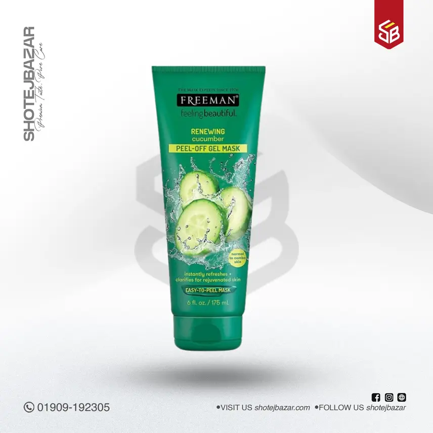 255 FREEMAN Renewing Cucumber Peel-Off Gel Mask 175ml - Image 1