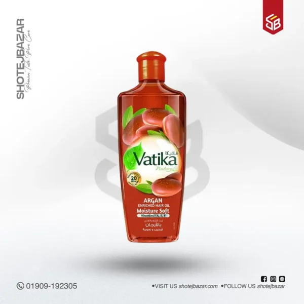 vatika argan hair oil 300ml - Image 1