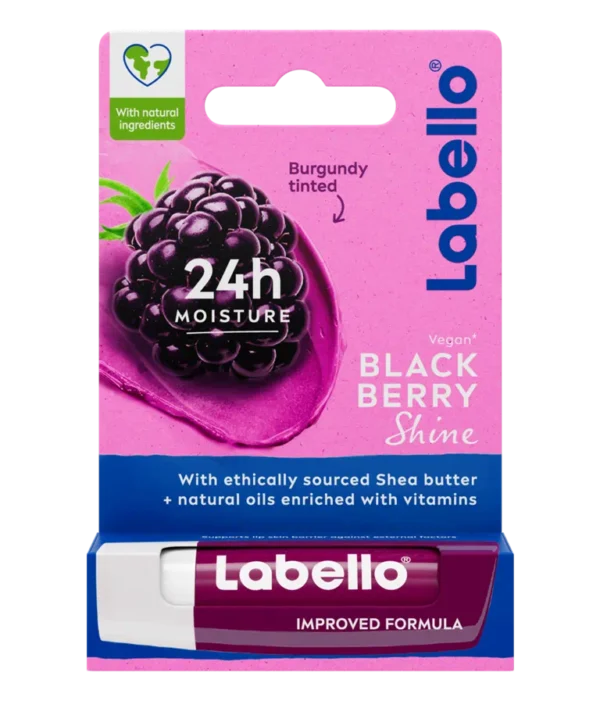 Labello Blackberry Shine Lip Balm 4.8g