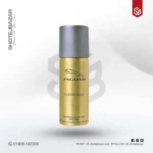Jaguar Classic Gold Body Spray 200ml