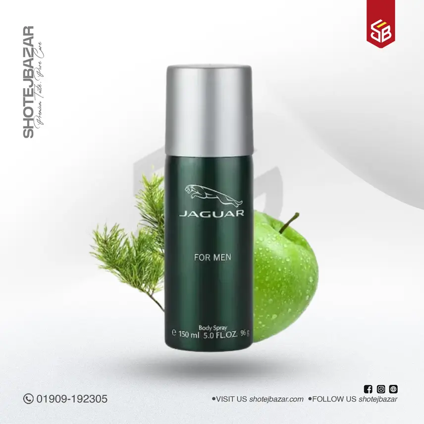 318 Jaguar For Men Deo Deodorant, 150ml - Image 1
