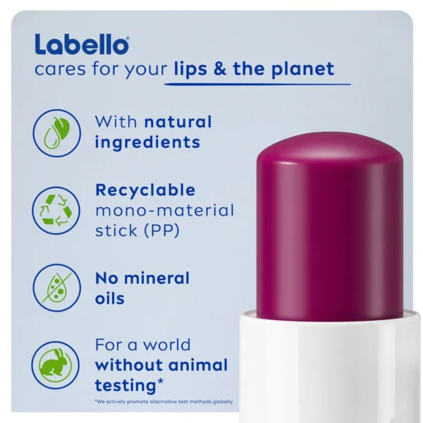 Labello Blackberry Shine Lip Balm 4.8g