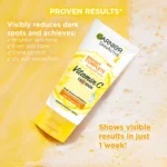 Garnier Foam Bright Complete Vitamin C + Lemon Clears Dullness Facewash 100gm