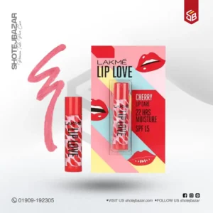 Lakme Lip Love Chapstick Cherry SPF 15 (4.5gm)