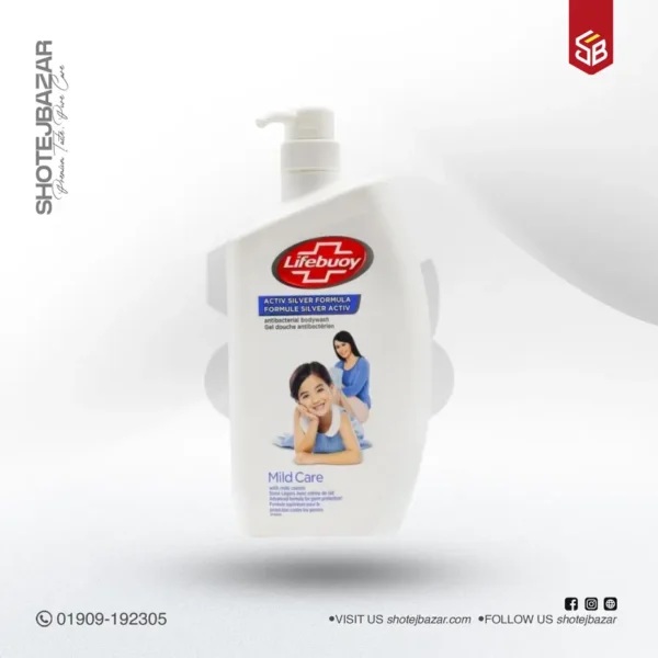 Lifebuoy Mild Care Antibacterial Body Wash 950ml - Image 1
