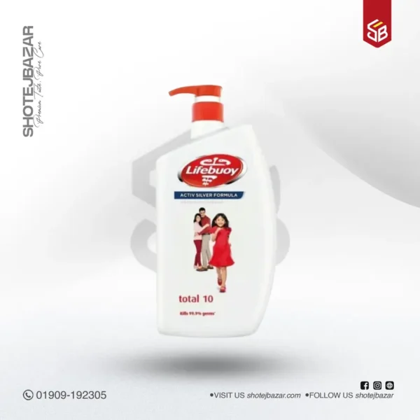Lifebuoy Total 10 Antibacterial Body Wash 950ml - Image 1
