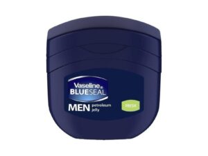 Vaseline Men's Fresh Blue Seal Petroleum Jelly, 250ml - Paraben-Free Dry Skin Whole Body Moisturizer