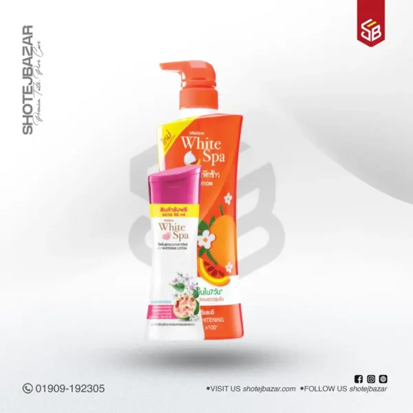 MISTINE White Spa Fuk Kao Lotion 400ml+80ml - Image 1