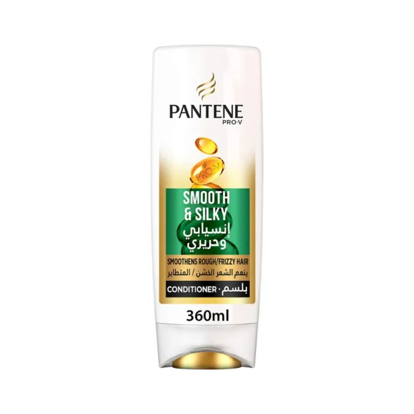 Pantene Pro-V Smooth and Silky Shampoo 400 ml and Conditioner 360 ml