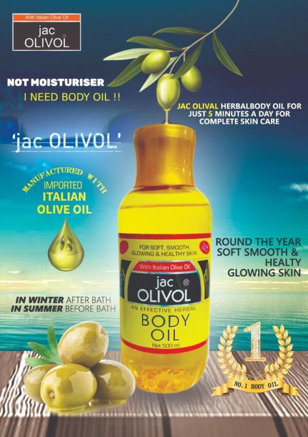 Jac Olivol Body Oil - 500ml