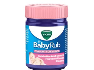 Vicks BabyRub 50ml, Specifically for Babies-Moisturize, Soothe and Relax your baby"