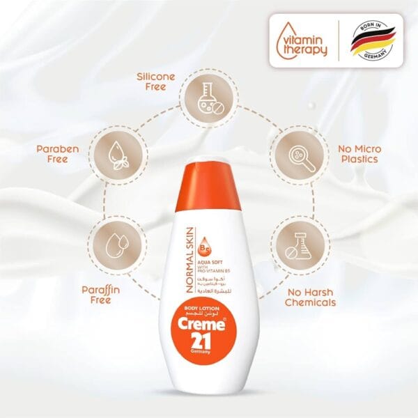Creme 21 Aqua Soft Pro Vitamin B5 Body Lotion - 400ml
